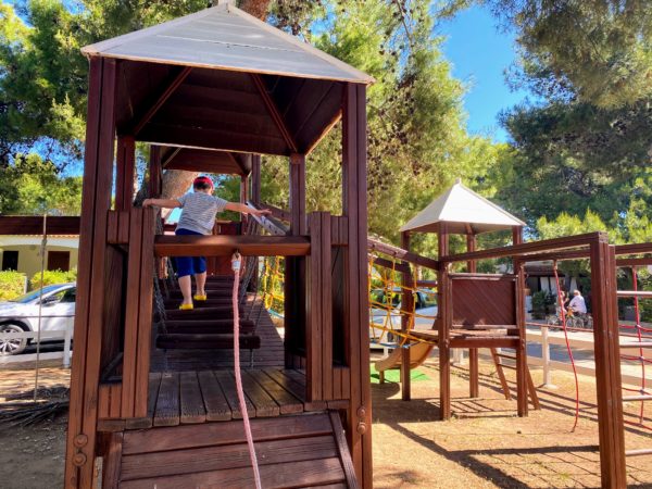 parco giochi in villaggio a vieste